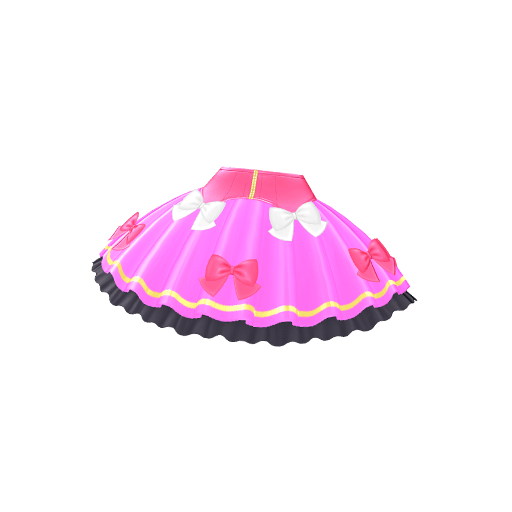 プリティーオールフレンズなるスカート