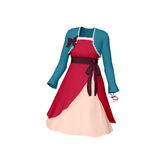 オータムシフォンワンピ