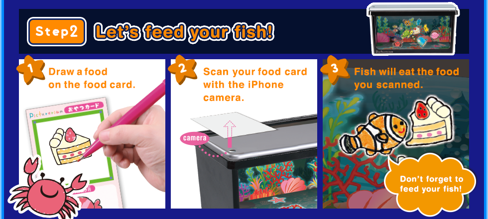 Let's feed your fish!