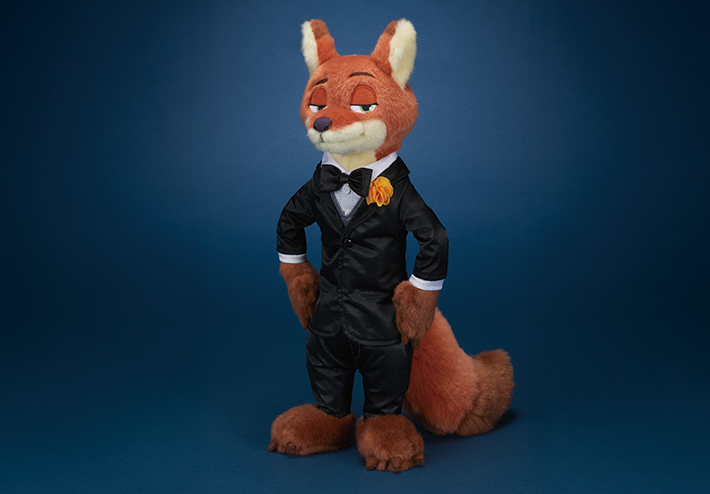 ディズニーキャラクター「ズートピア2 」プレミアムぬいぐるみ ニック・ワイルド ムービーエディション