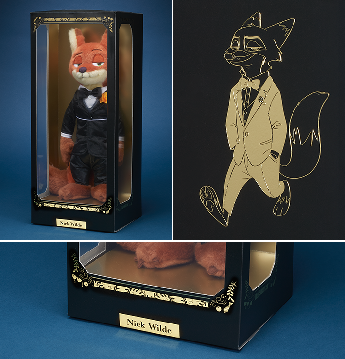 ディズニーキャラクター「ズートピア2 」プレミアムぬいぐるみ ニック・ワイルド ムービーエディション