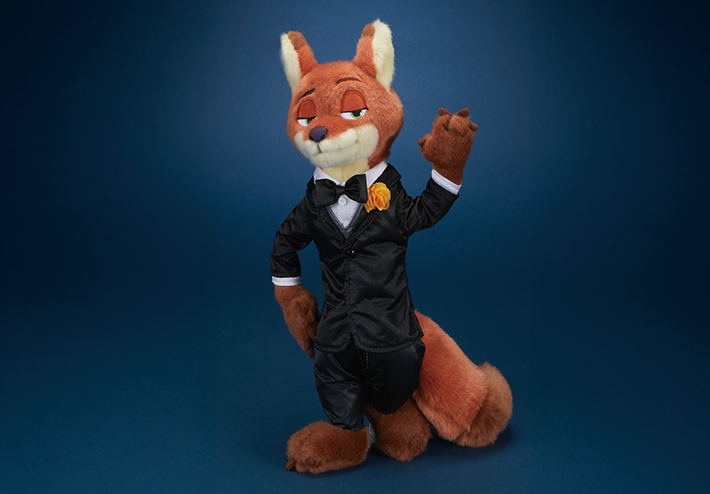 ディズニーキャラクター「ズートピア2 」プレミアムぬいぐるみ ニック・ワイルド ムービーエディション