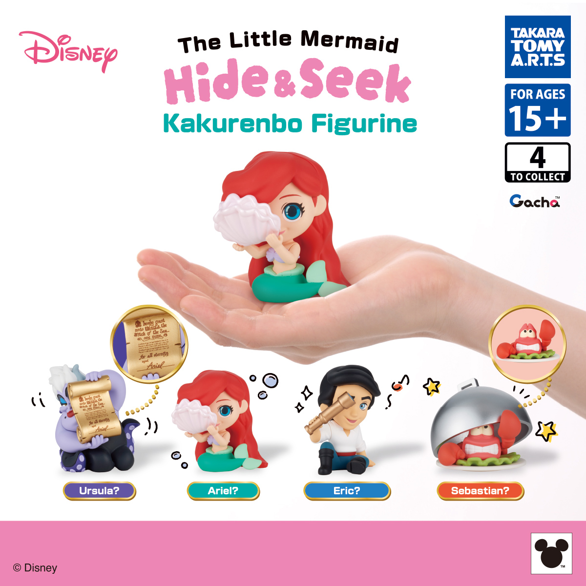 The Little Mermaid Hide & Seek Figure