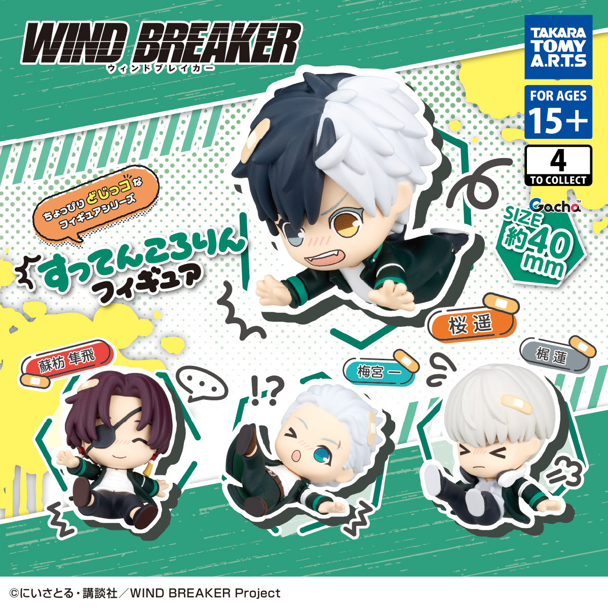 WIND BREAKER Tumbling Figure