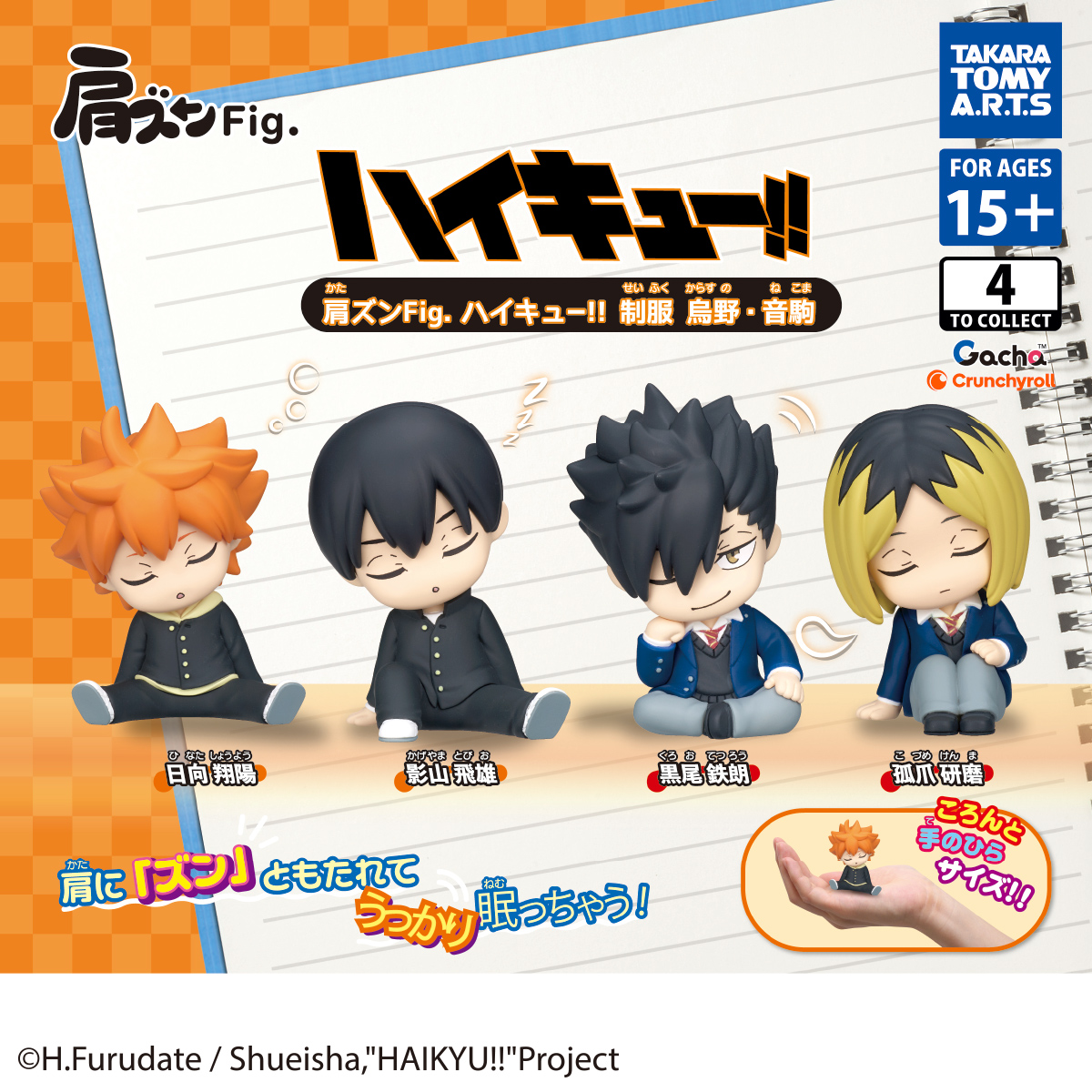 Katazun Fig. Haikyu!! Uniform Karasuno and Nekoma