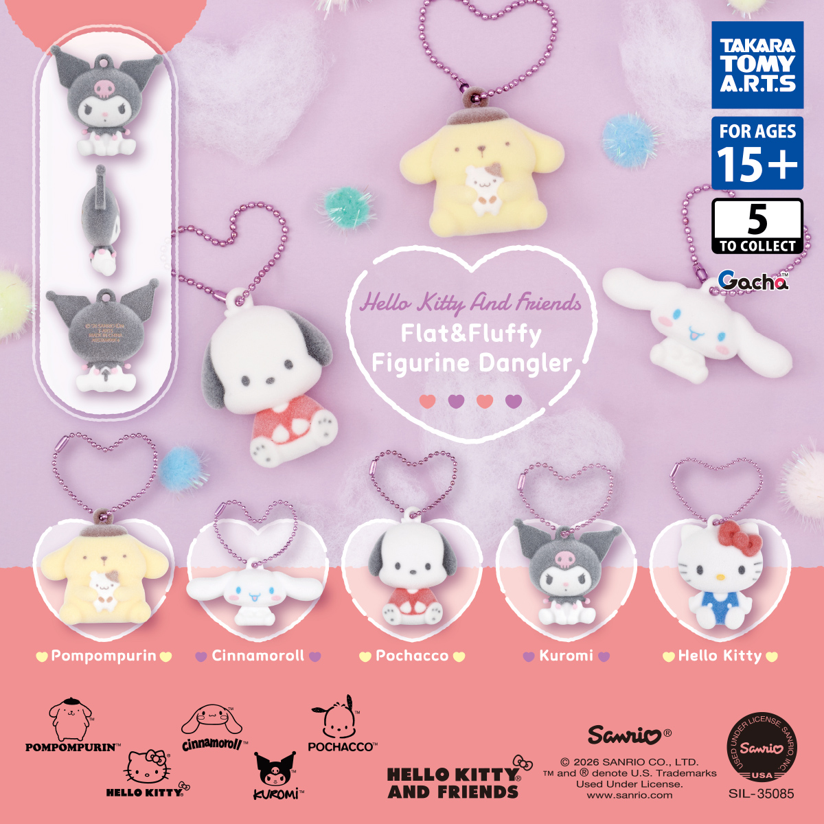 Sanrio Characters Fluffy Flocky Mascot