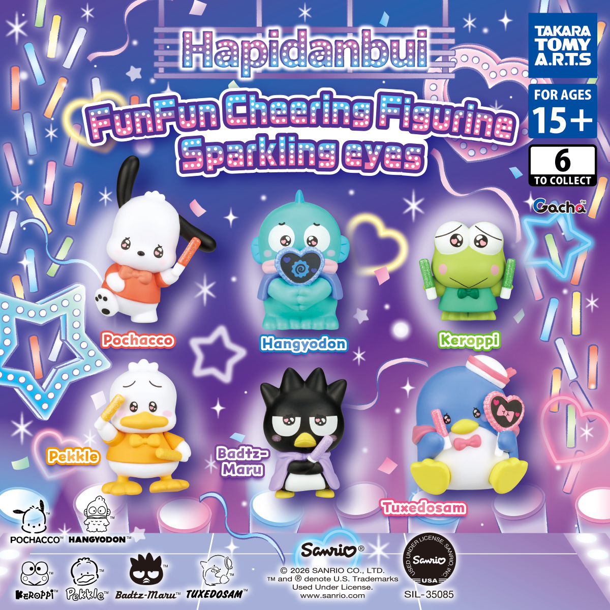 Hapidanbui Sparkly More☆ Cheering Figure