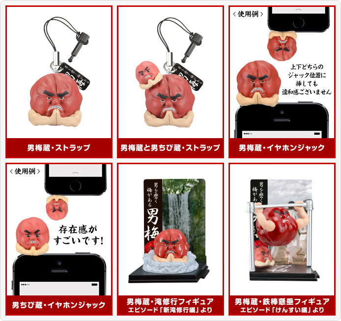 男梅 心にしみるグッズコレクション おすすめ商品 バックナンバー おすすめ商品 タカラトミーアーツ