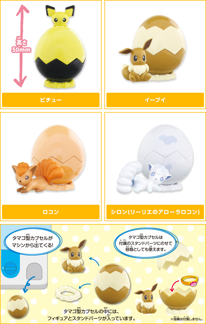 ポケモンとタマゴのポット ポケモンピックアップ商品 バックナンバー ポケモン タカラトミーアーツ