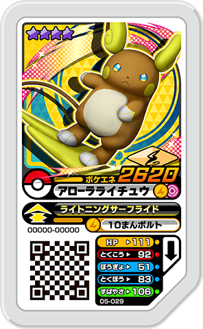 アローラライチュウ