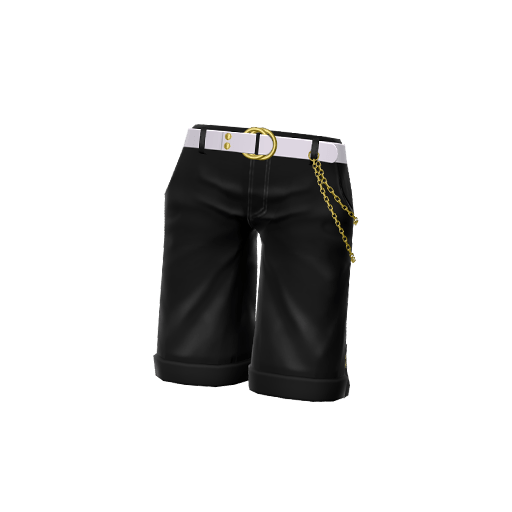 チェーンつきハーフパンツ