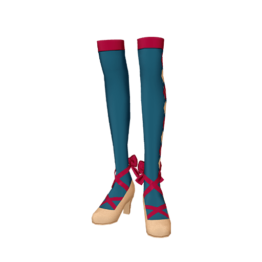 アーガイルビリジアンシューズ