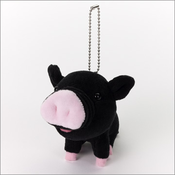 THE PIG/ぬいぐるみ/ブラック（BC付)｜商品情報｜タカラトミーアーツ