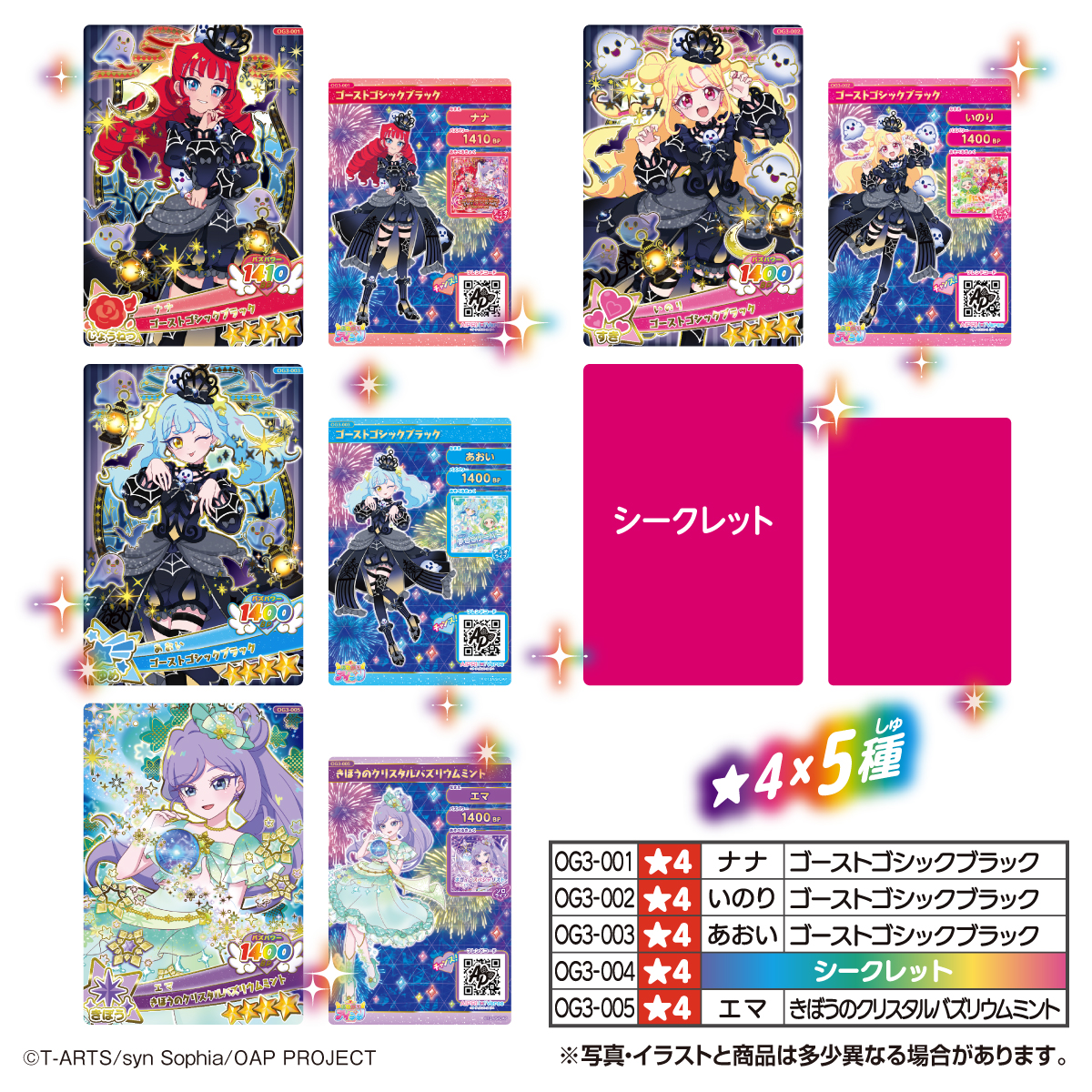 おねがいアイプリ アイプリカード♪コレクショングミ Vol.3｜商品情報