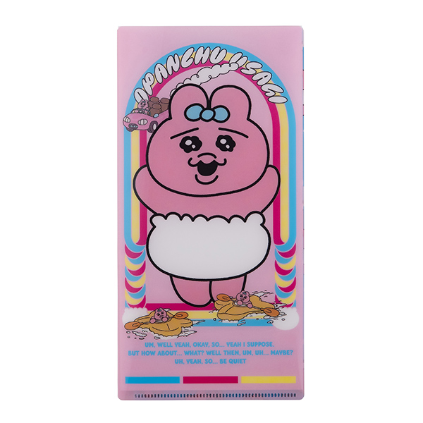 おぱんちゅうさぎ／クリアチケットホルダー／ おぱんちゅうさぎ