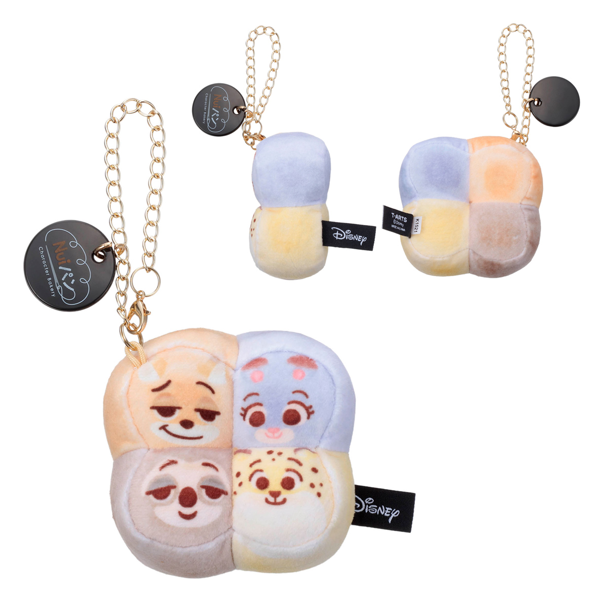 ディズニーキャラクター／Nuiパン／チェーンストラップマスコット