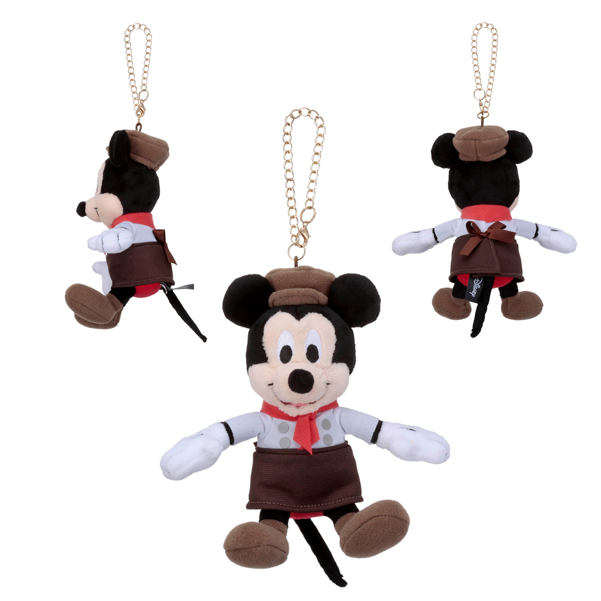 ディズニーキャラクター／チェーンストラップマスコット／パン屋