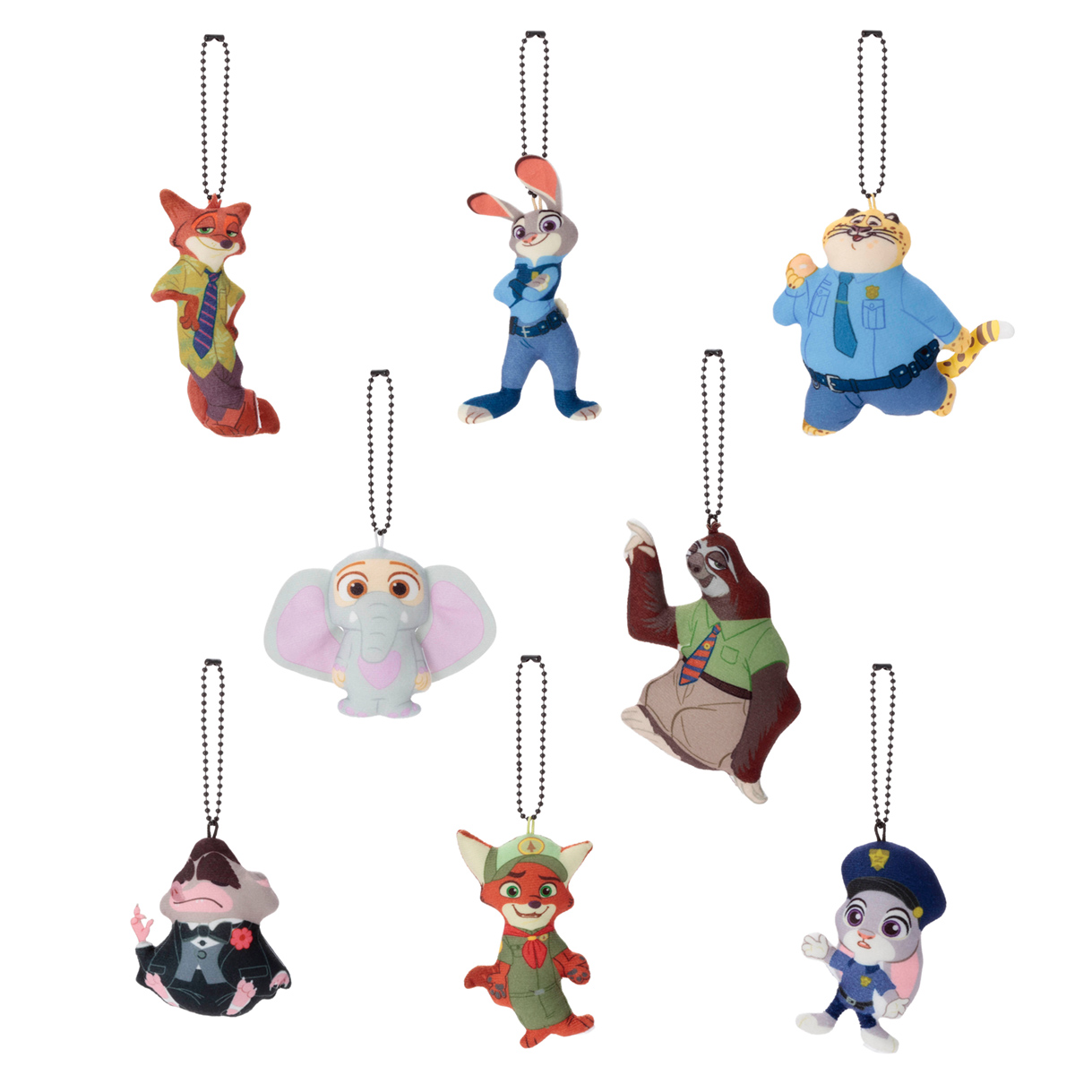 ディズニーキャラクター／ズートピア／ぬいぐるみミニマスコット｜商品