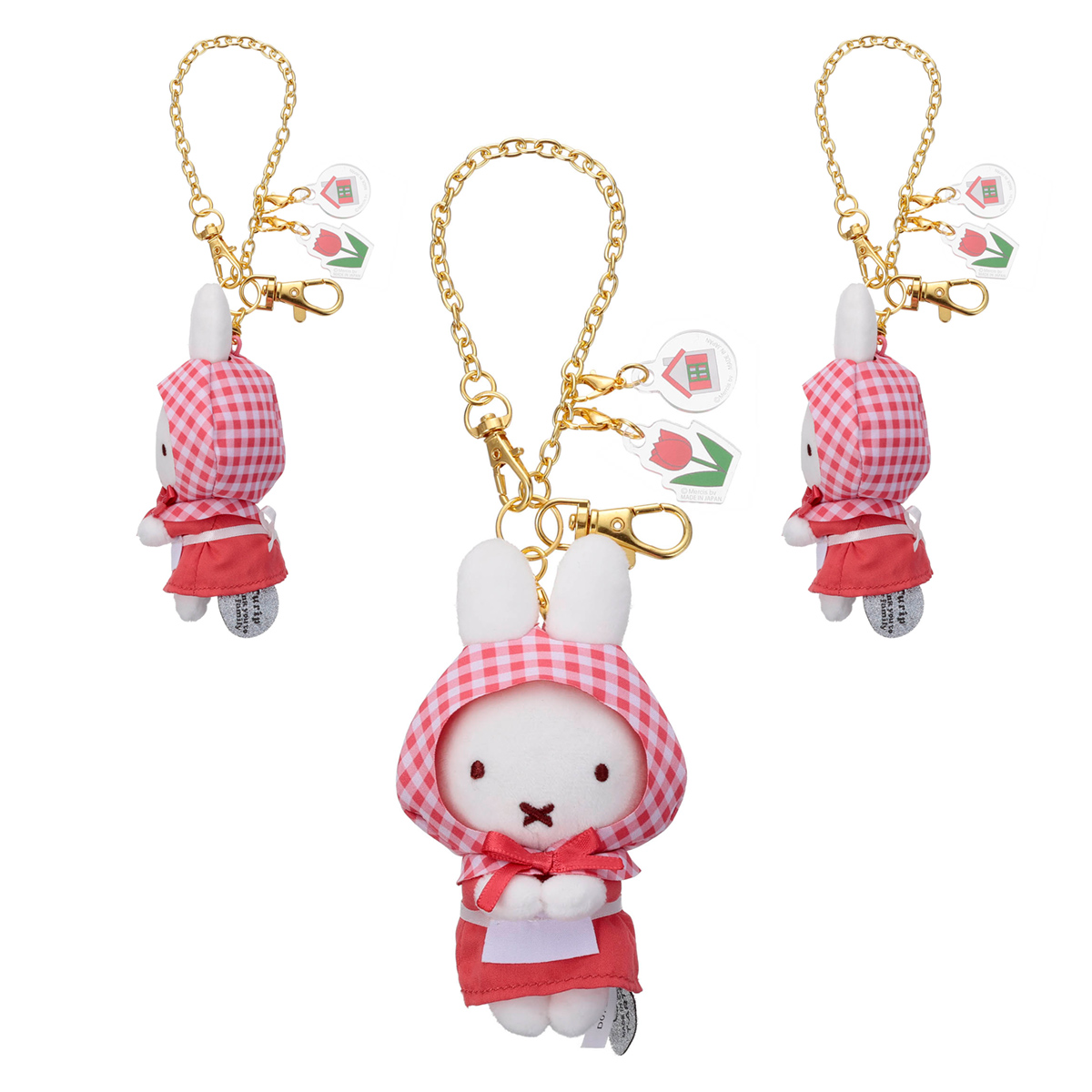 ブルーナちょっこりサンキューマスコット／ミッフィー（チューリップ