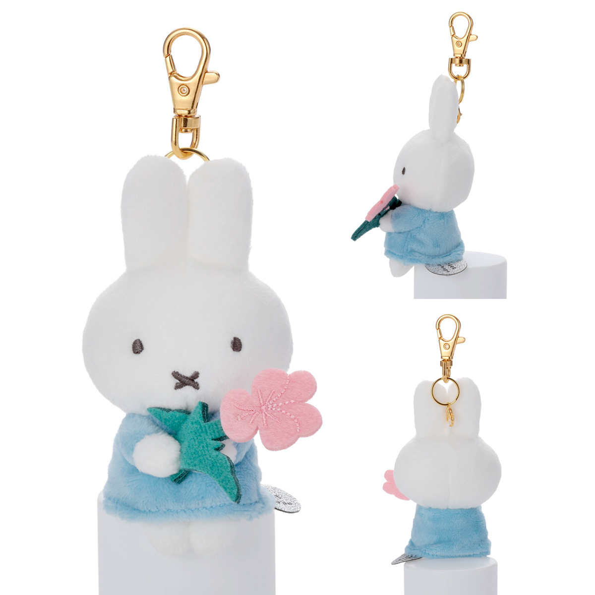 ブルーナ miffy bloom／ちょっこりサンキューマスコット／ ミッフィー
