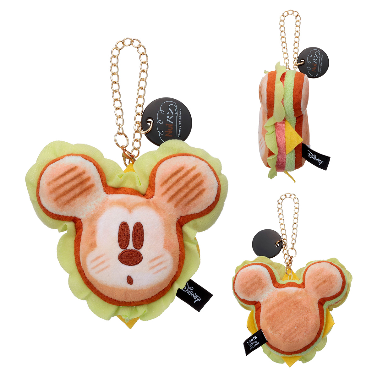 ディズニーキャラクター／Nuiパン／ チェーンストラップマスコット