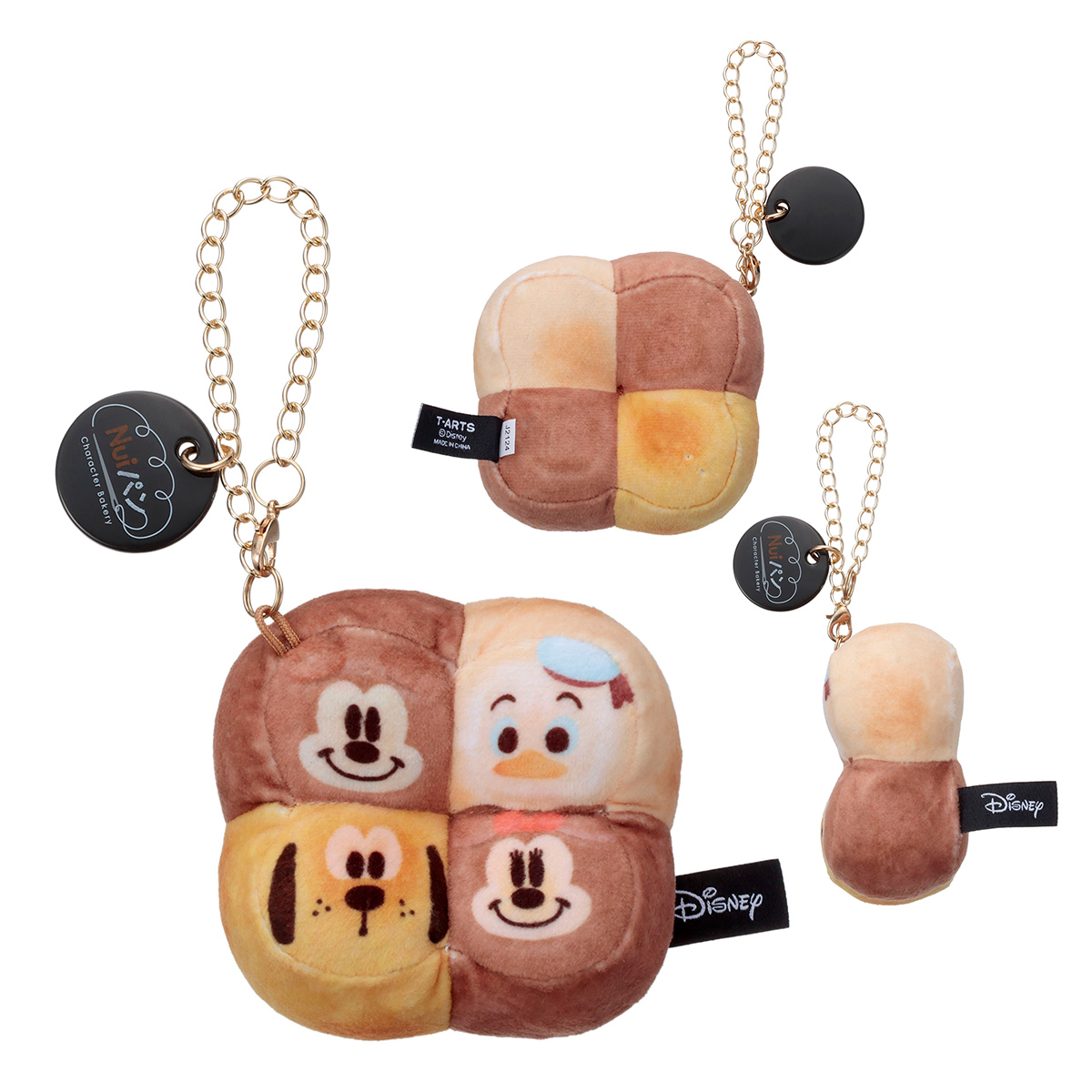 ディズニーキャラクター／Nuiパン／ チェーンストラップマスコット