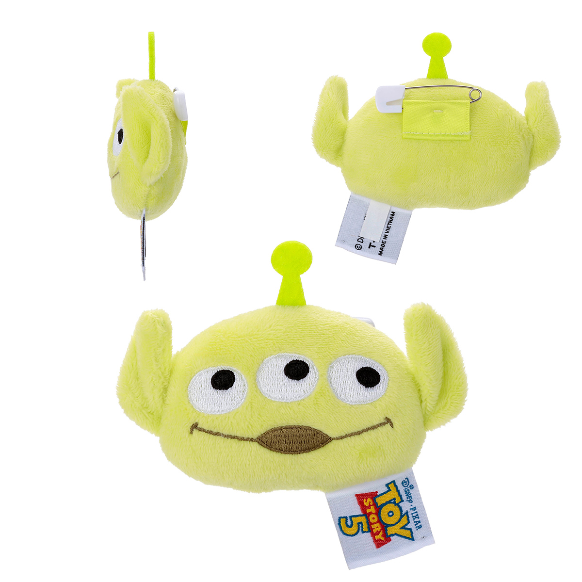 ピクサーキャラクター／トイ・ストーリー5／ ぬいぐるみバッジ