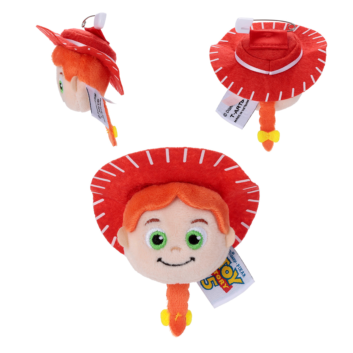 ぬいぐるみバッチ ピクサーキャラクター／トイ・ストーリー5／ ぬいぐるみバッジ