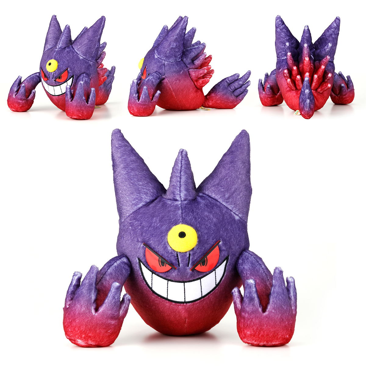 ポケモン　ぬいぐるみ　メガゲンガー　色ちがい　毒　202307100091 ポケモン／ キミにきめた！ポケモンゲットぬいぐるみ／メガゲンガー