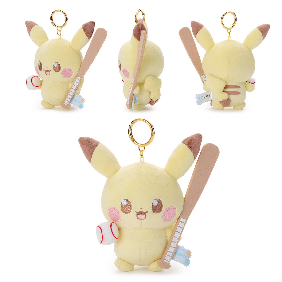 ポケピース／ 応援チャームマスコット／ピカチュウ｜商品情報｜タカラ