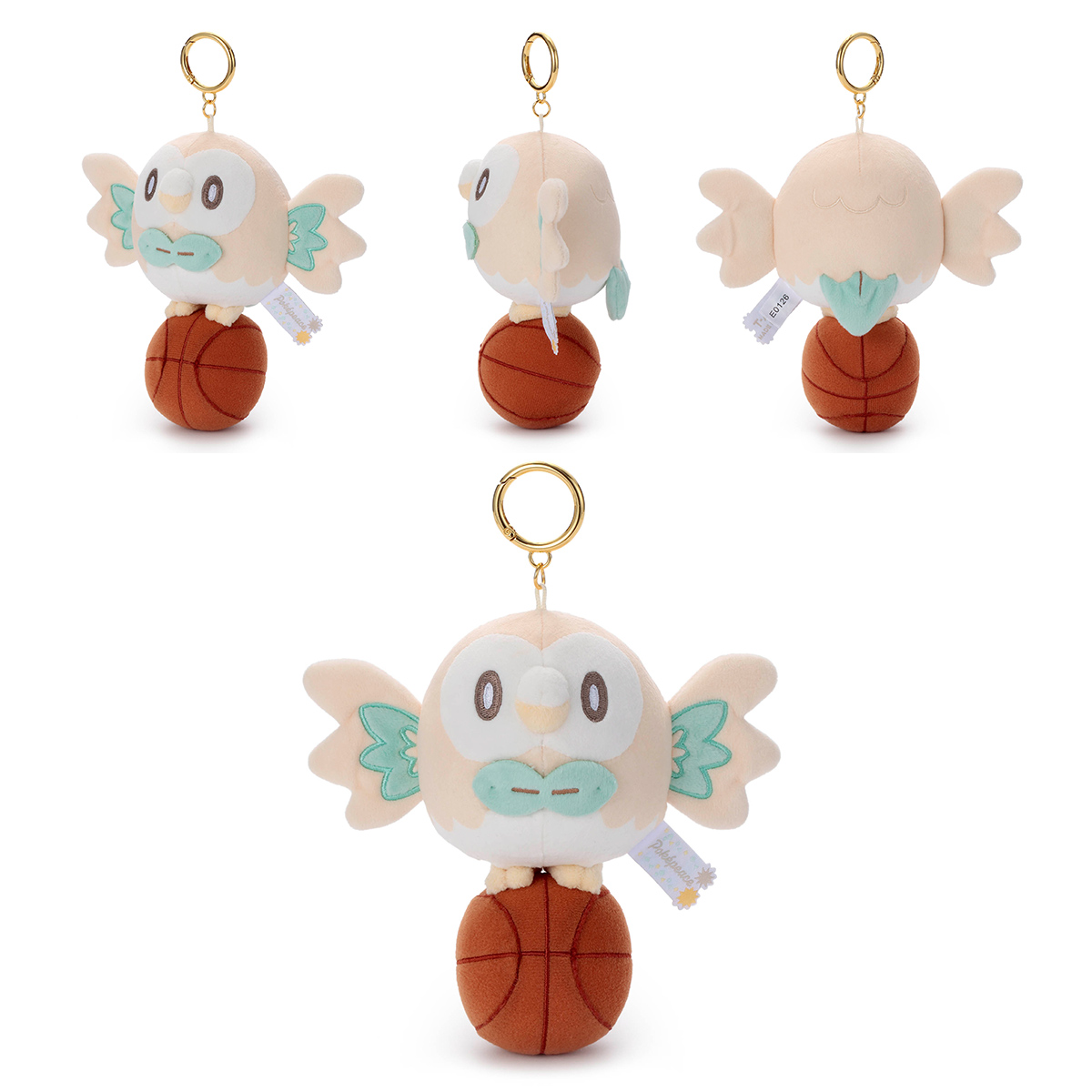 ポケピース／ 応援チャームマスコット／モクロー｜商品情報｜タカラ