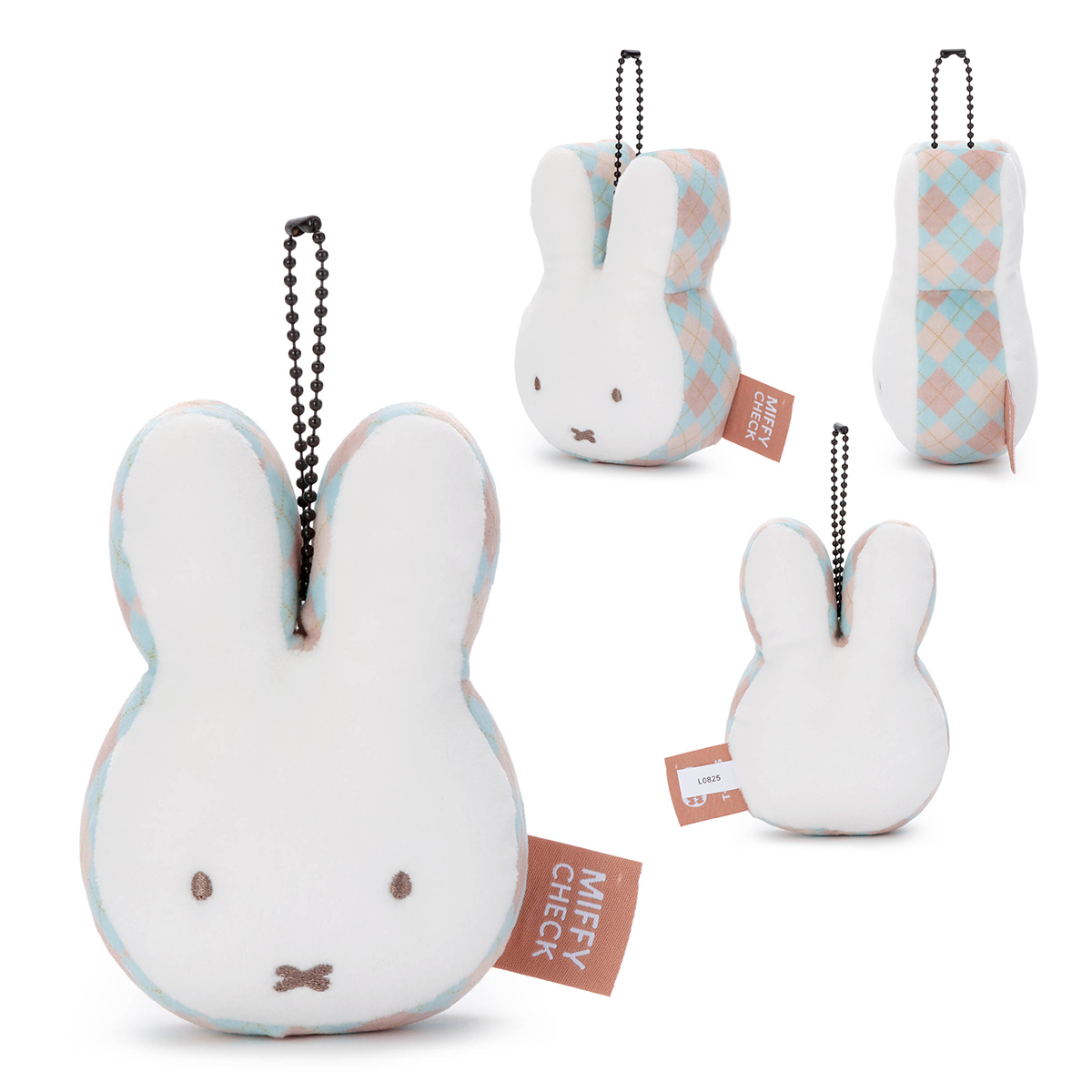 ブルーナ MIFFY CHECK／ Mocchi-Mocchi-Style/ボールチェーン