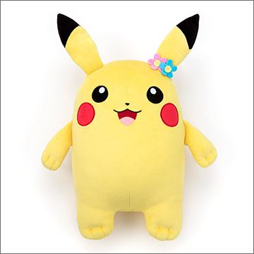 ポケモン Mocchi Mocchi ぬいぐるみｍ ピカチュウ メスのすがた 商品情報 タカラトミーアーツ