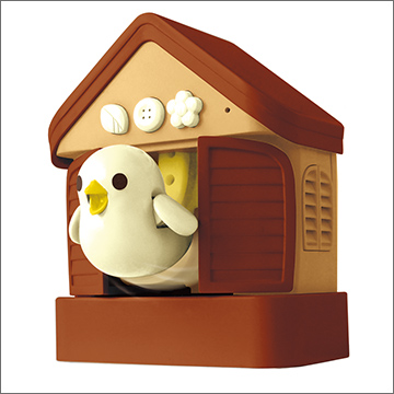 どこでもハト時計 ショコラブラウン 商品情報 タカラトミーアーツ