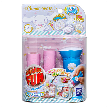 Sticker FUN クリアシール 本体セット サンリオ シナモロール Vol.1