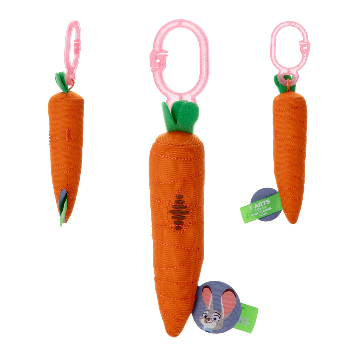 ディズニーキャラクター／ズートピア／プラフックマスコット／人参ペン