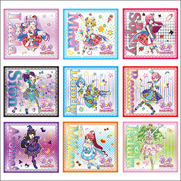 とびだすプリパラ ハンドタオル 商品情報 タカラトミーアーツ