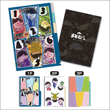 おそ松さん 3ポケットクリアファイルA｜商品情報｜タカラトミーアーツ