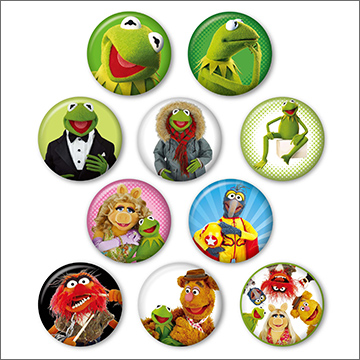 The Muppets カーミット缶バッジ 商品情報 タカラトミーアーツ