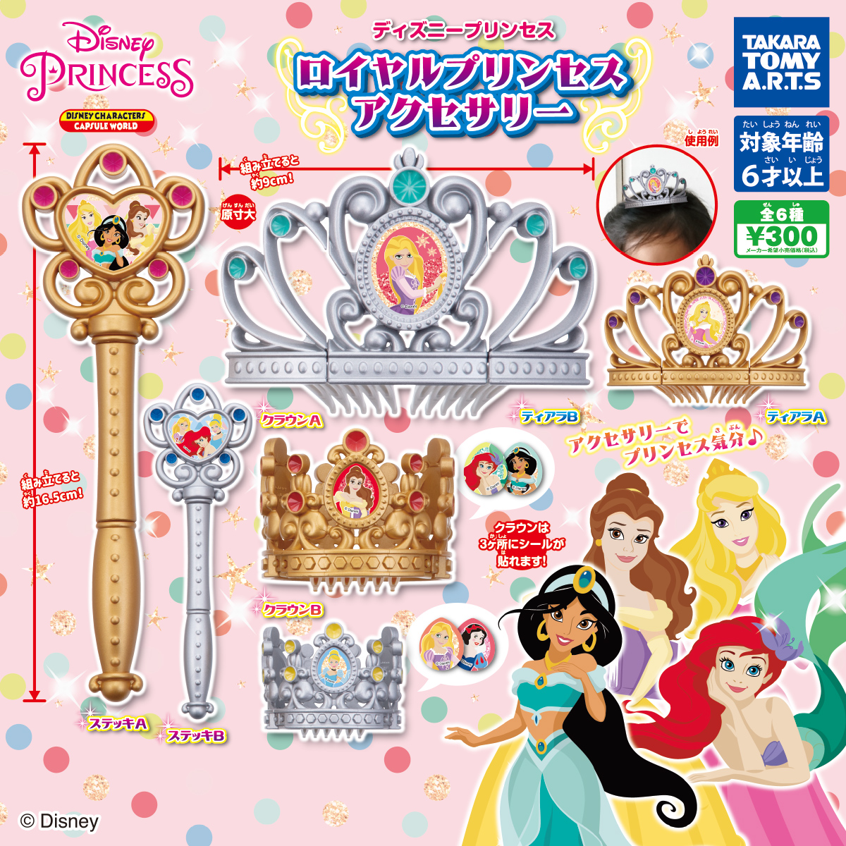 ディズニープリンセス ロイヤルプリンセスアクセサリー 商品情報 タカラトミーアーツ