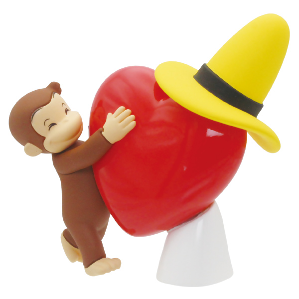 Curious George 85th Anniversary Heart Figure