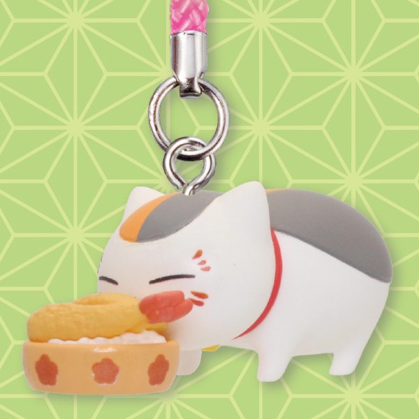 Natsume's Book of Friends Nyanko-sensei Netsuke Strap Part 8