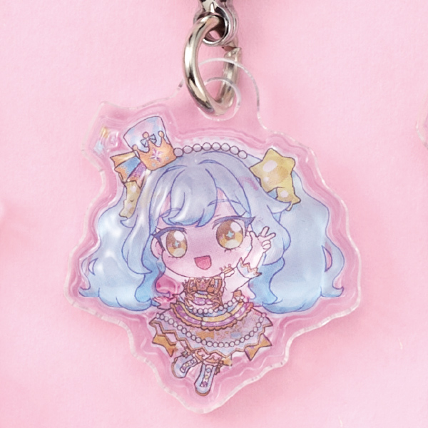 Aipri Puffy Drop Mejirushi Gacha Mascot