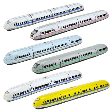 ふわくねトレイン 新幹線大集合｜商品情報｜タカラトミーアーツ